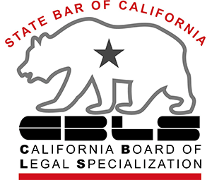 Certified Specialist by the California Board of Legal Specialization